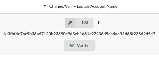 Key 100 on this ledger is k:3fbf4e7ac…